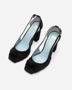 Retro Pump Velvet Black -clothing VELVET RETRO PUMP 04