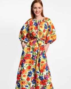 Bliss Maxi Dress Floral Explosion -clothing bliss FE 01