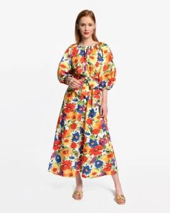 Bliss Maxi Dress Floral Explosion