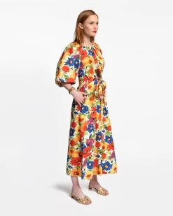 Bliss Maxi Dress Floral Explosion -clothing bliss FE 03