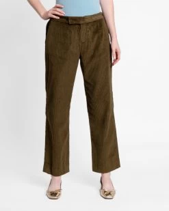 Chloe Corduroy Pant Olive