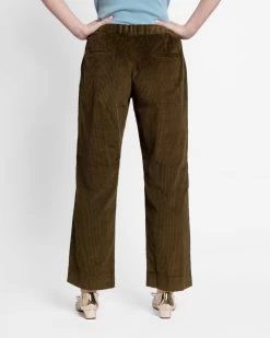 Chloe Corduroy Pant Olive -clothing chloe olive 03 41ade249 5c14 44af 9447 68108a8121e0