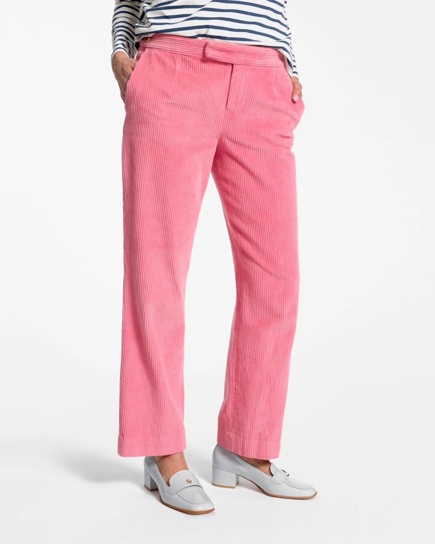 Chloe Corduroy Pant Pink 3 Chloe Corduroy Pant Pink - Image 3