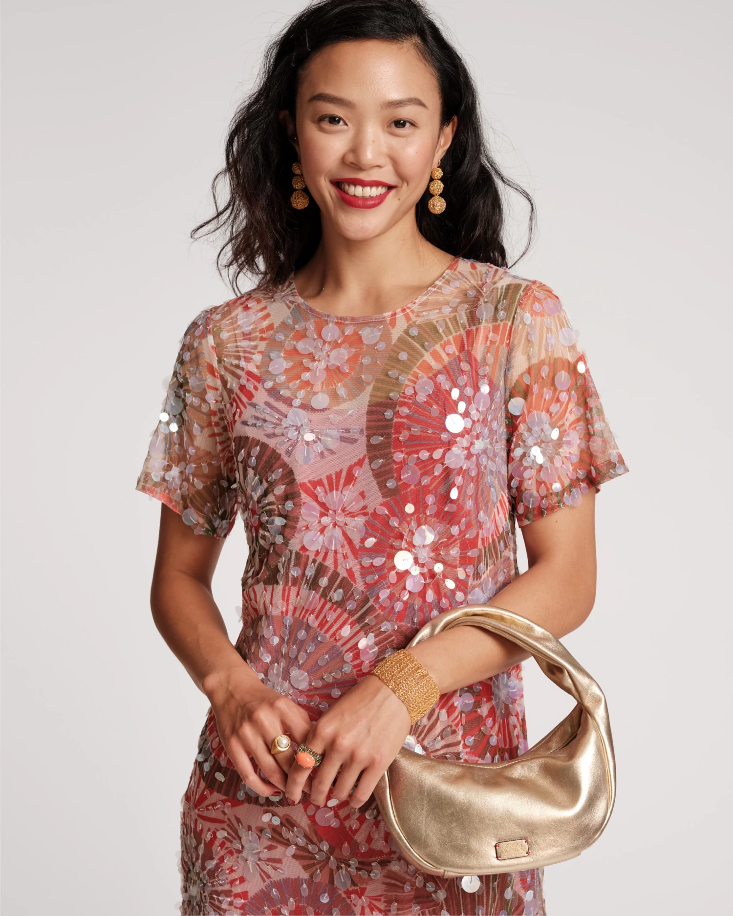 Cece Small Hobo Glove Nappa Platino 2 Cece Small Hobo Glove Nappa Platino - Image 2