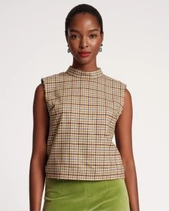 Colette Wool Top Baby Houndstooth