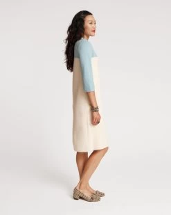 Annie Merino Colorblock Dress 9 Annie Merino Colorblock Dress -clothing colorblock dress 03