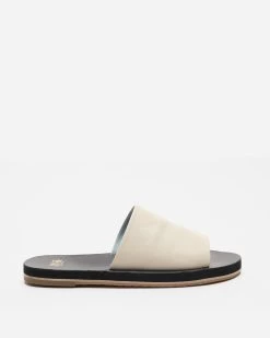 Cloud Slide Sandal Oyster Black