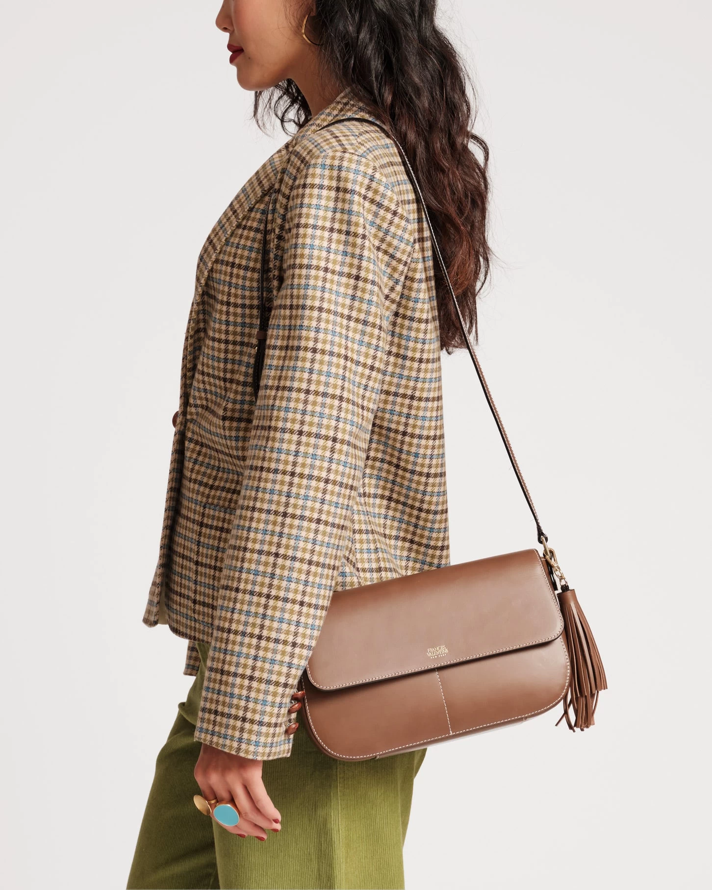 Maddy Crossbody Natural Vachetta Chocolate 2 Maddy Crossbody Natural Vachetta Chocolate - Image 2