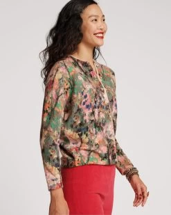 Darling Cardigan Monet Print 7 Darling Cardigan Monet Print -clothing darling monet 03