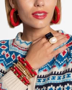 Fair Isle Cardigan Sweater White -clothing fairisle white 04 84d833d8 59d6 49bc a4df 21effe401589