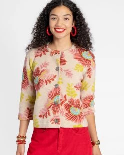 Flora Cardigan Venus Print