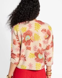 Flora Cardigan Venus Print -clothing floral newcardigan 03 d8a94f13 96e2 41bd 98d7 d11a7d6d0277