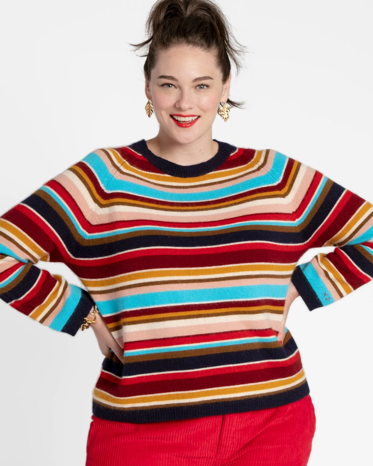 James Striped Sweater Venus Multi 3 James Striped Sweater Venus Multi - Image 3