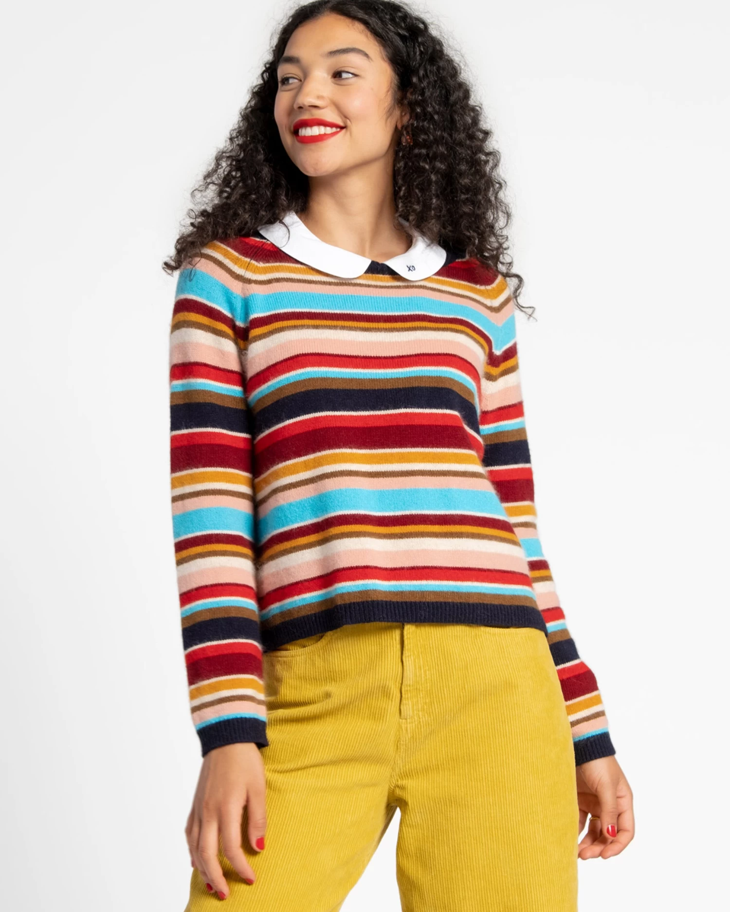 James Striped Sweater Venus Multi 1 James Striped Sweater Venus Multi