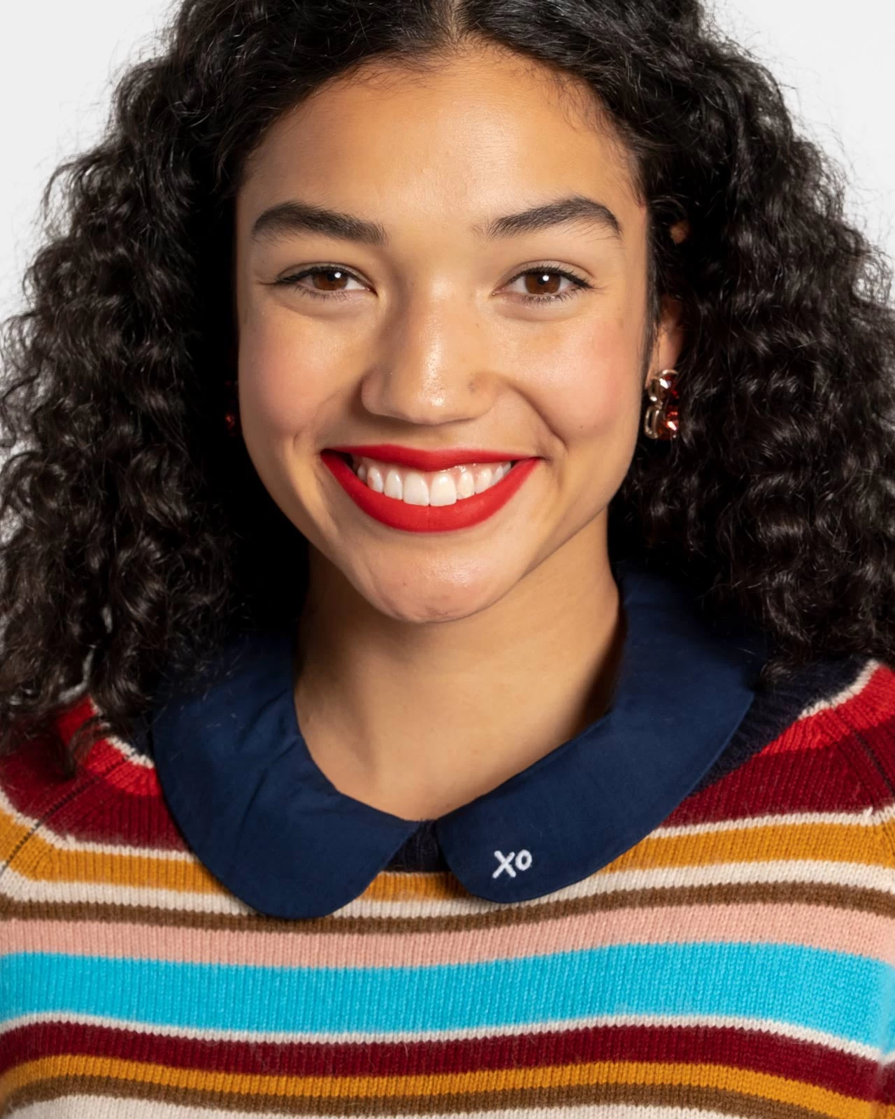 Lou Peter Pan Collar Dickey Navy 2 Lou Peter Pan Collar Dickey Navy - Image 2