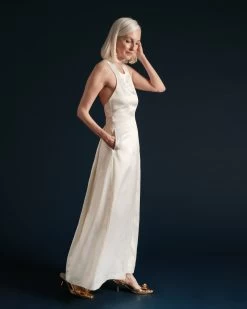 Kala Dress Oyster -clothing kala Dress 02