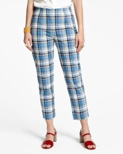 Plaid Petrie Pant Blue