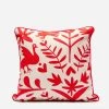 Veracruz Throw Pillow Red