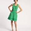 Ribbon Dress Green