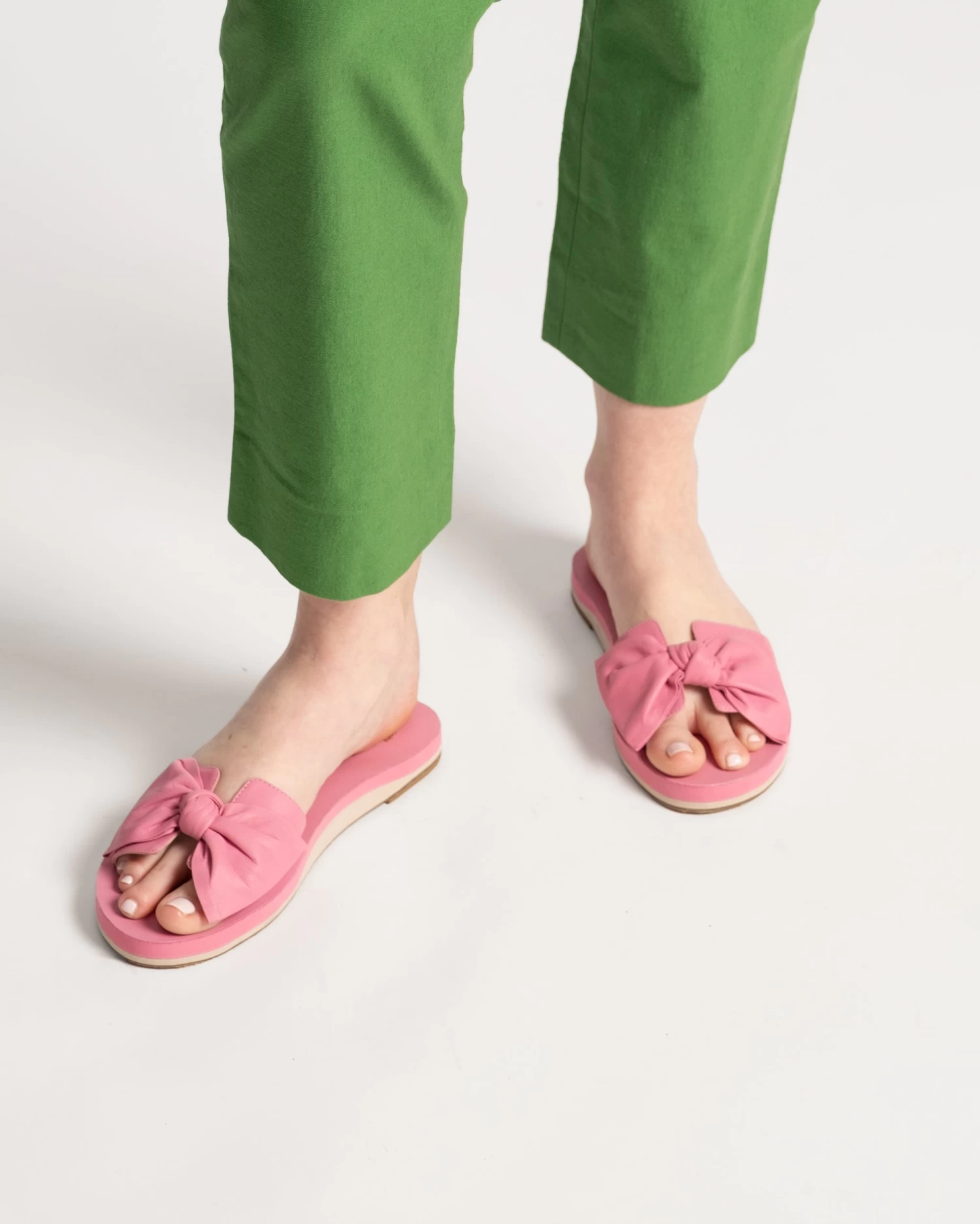 Sandy Cloud Slide Soft Nappa Pink Oyster 2 Sandy Cloud Slide Soft Nappa Pink Oyster - Image 2