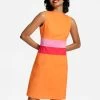 Simplicity Dress Orange Multi
