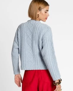 Wool Fisherman Skipper Pullover Sky 8 Wool Fisherman Skipper Pullover Sky -clothing skipper ltblue 04 f2826854 9ddd 4590 93c4 1a5d30714ca5