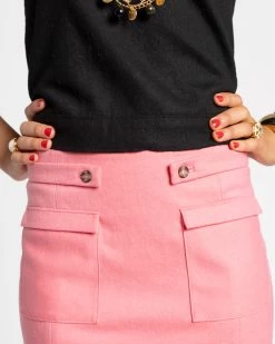 Wool Pencil Skirt Pink -clothing skirt wool pink 04 136e7e58 1630 4047 80f1 42613285f948