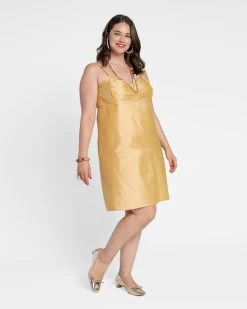 Slip Dress Gold -clothing slip gold 04 c5a44c0e 9b4c 4b7e 83da 371e17d44e86