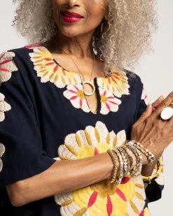 Delightful Caftan Sunrise Navy Multi -clothing sunrise navy 03