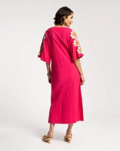 Delightful Caftan Sunrise Pink Multi -clothing sunrise pink 03
