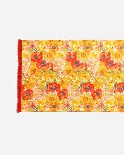 Fringe Runner Bright Poppy
