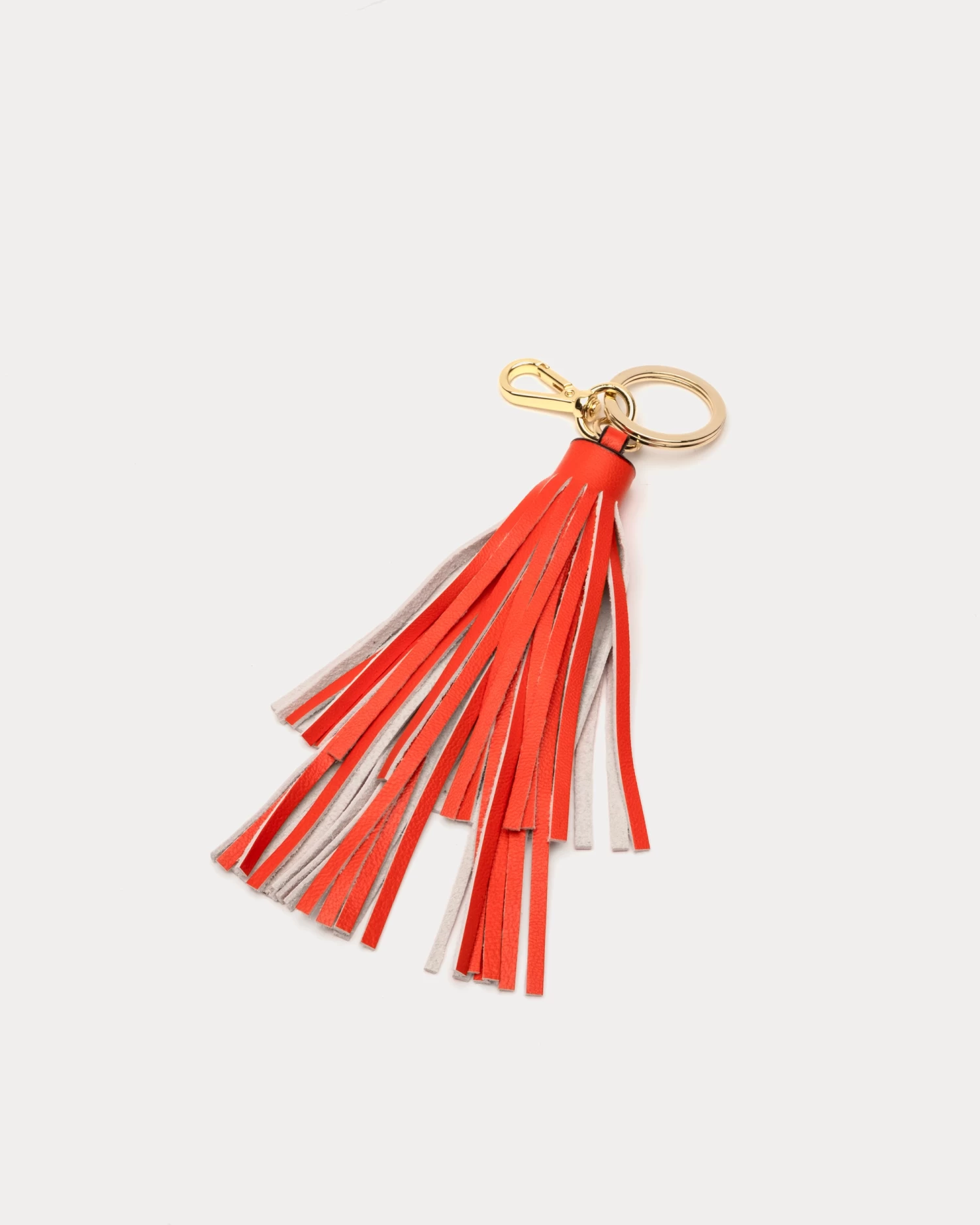 Tassel Key Chain Orange 2 Tassel Key Chain Orange - Image 2