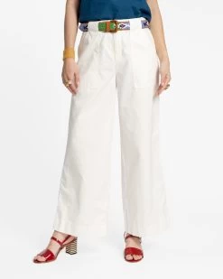 Georgia Pant White